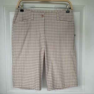 •NiVo by Lancetot• Checkered Bermuda Shorts-Size 6